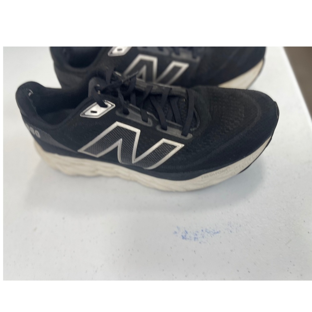 New Balance Fresh Foam X 880 Mens Running Shoes Black‎ Silver Size 10